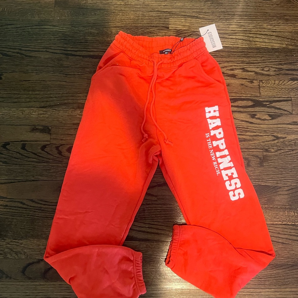 Red Sweatpants